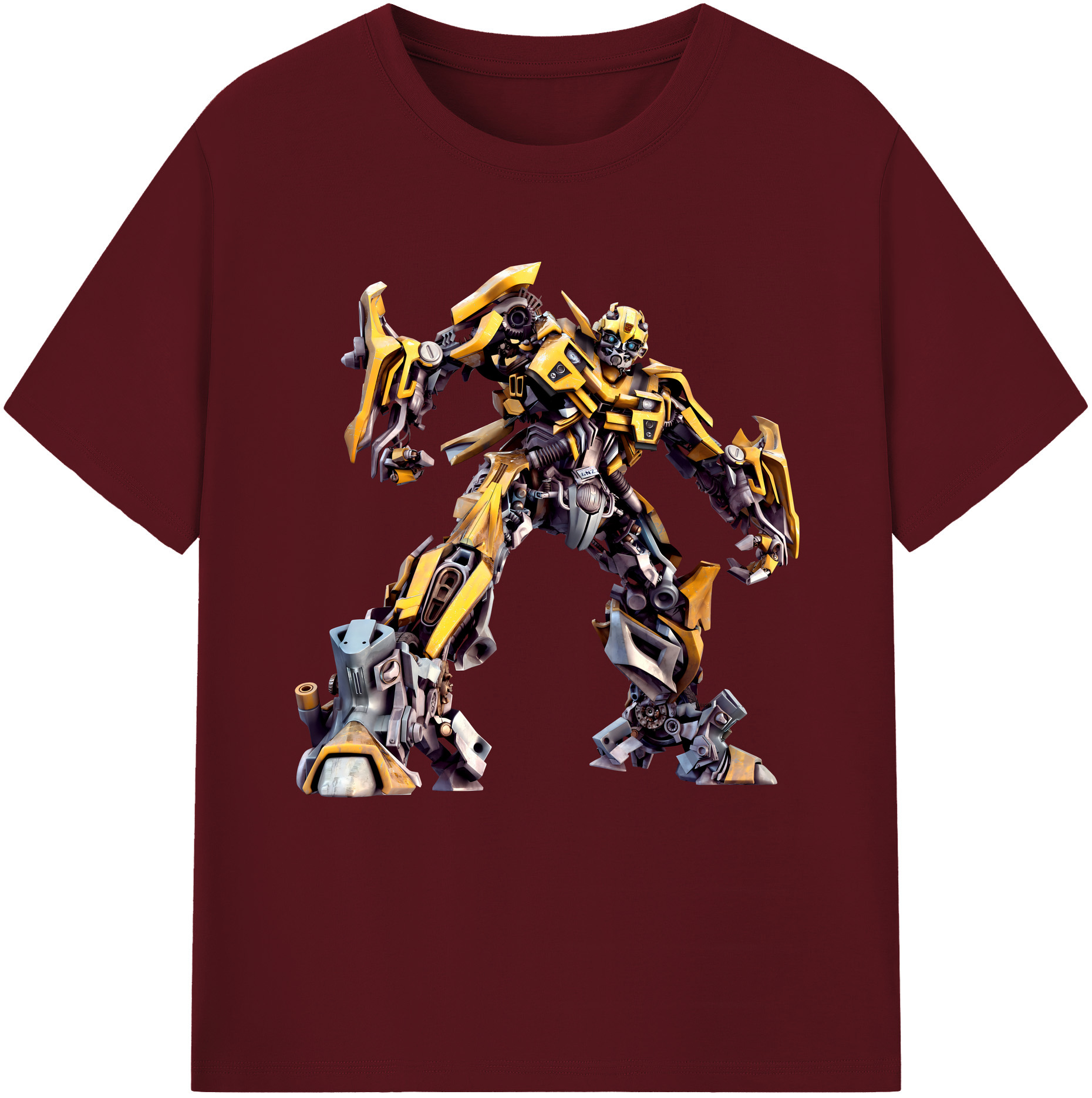 （画像用） Transformers トランスフォーマー 綿100％半袖Tシャツ（フロントプリント）